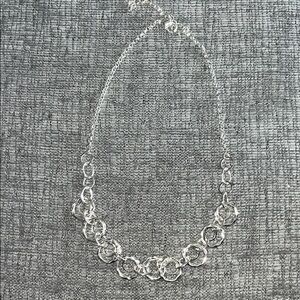 Elegant Silver Link Chain Necklace